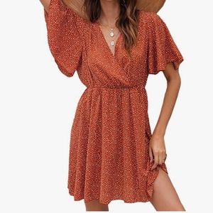 Burnt Orange Sundress